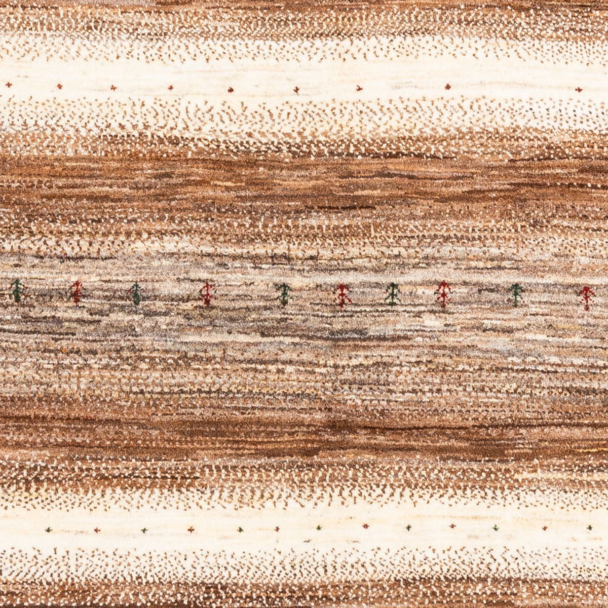 Tapis Gabbeh - Loribaft Persan - 213 x 159 cm - naturel