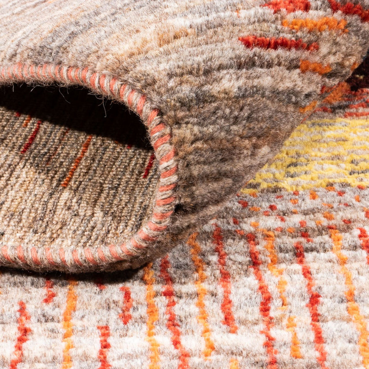 Tapis Gabbeh - Loribaft Persan - Royal - 203 x 153 cm - multicolore
