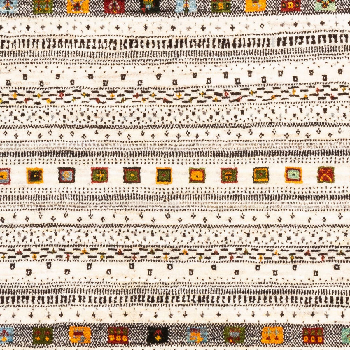 Tapis Gabbeh - Loribaft Persan - Royal - 208 x 152 cm - naturel
