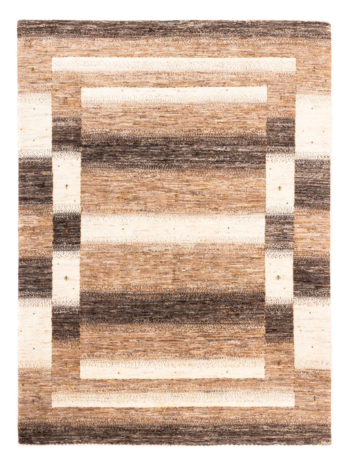 Tapis Gabbeh - Loribaft Persan - 204 x 149 cm - naturel