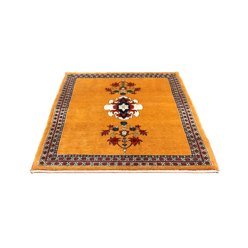 Tapis Gabbeh - Persan - 148 x 105 cm - or