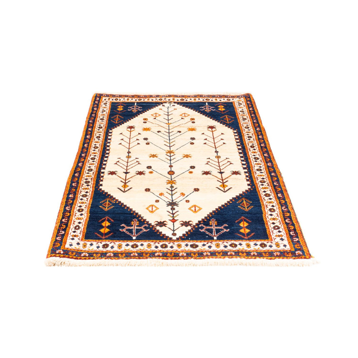 Tapis Gabbeh - Persan - 160 x 87 cm - beige