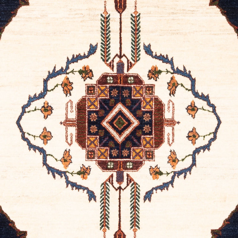 Tapis Gabbeh - Persan - 162 x 115 cm - crème