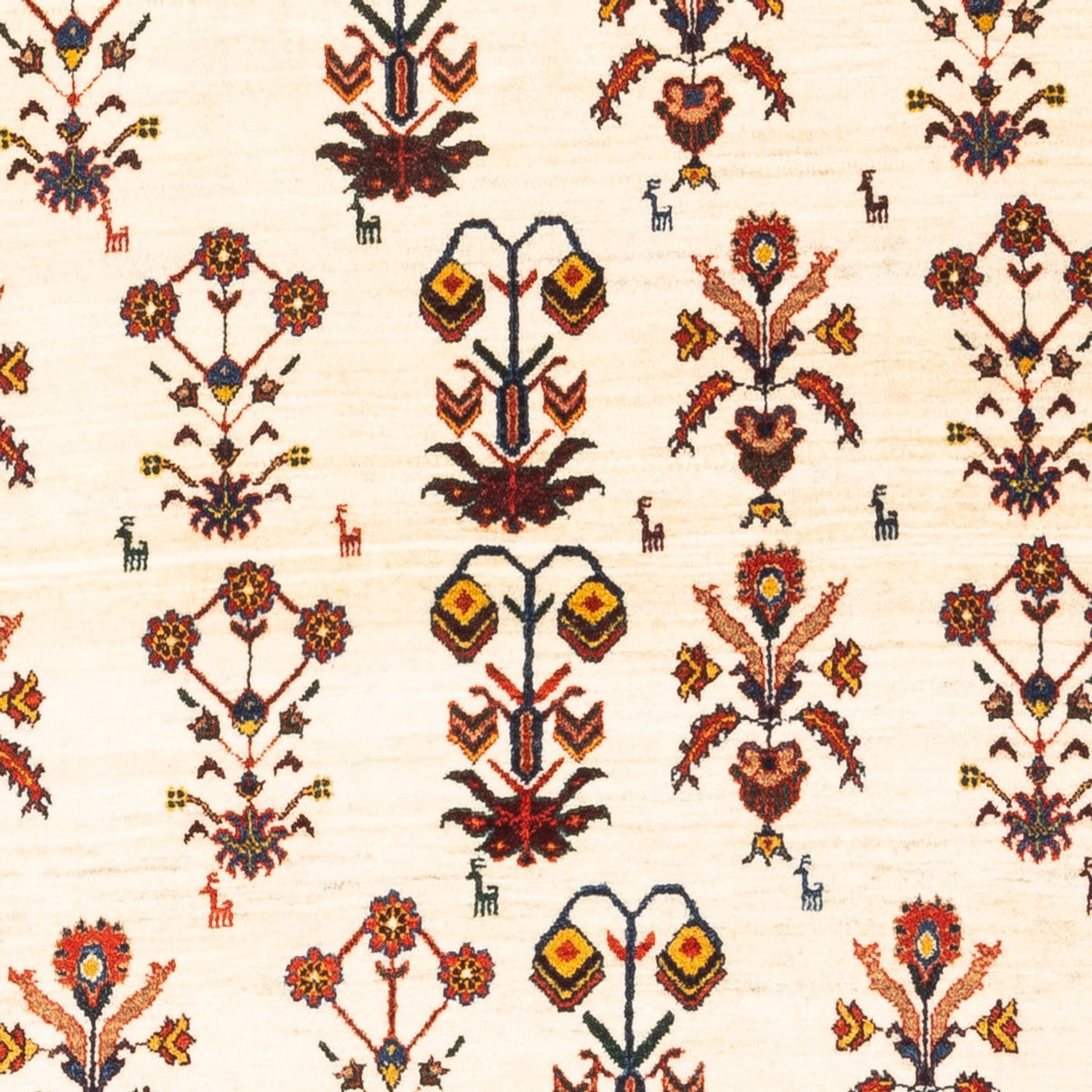 Tapis Gabbeh - Persan - 170 x 114 cm - crème