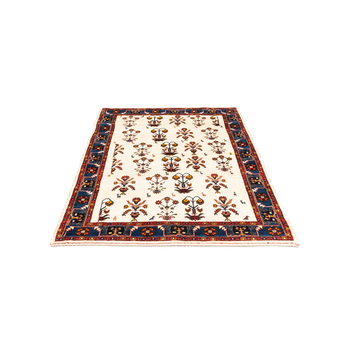 Tapis Gabbeh - Persan - 170 x 114 cm - crème