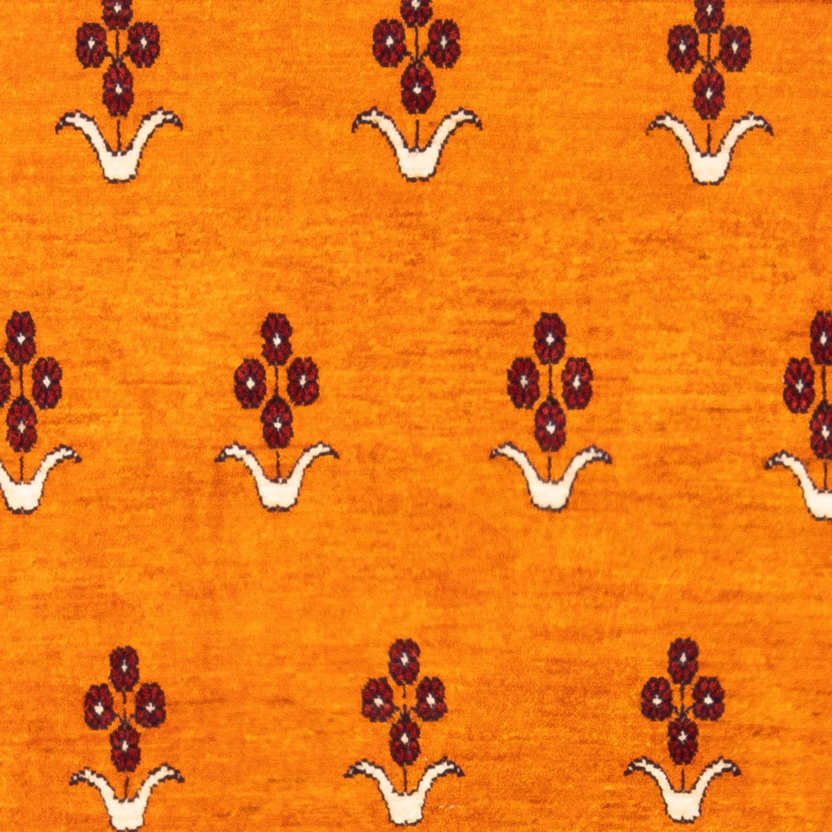 Tapis Gabbeh - Persan - 155 x 104 cm - or