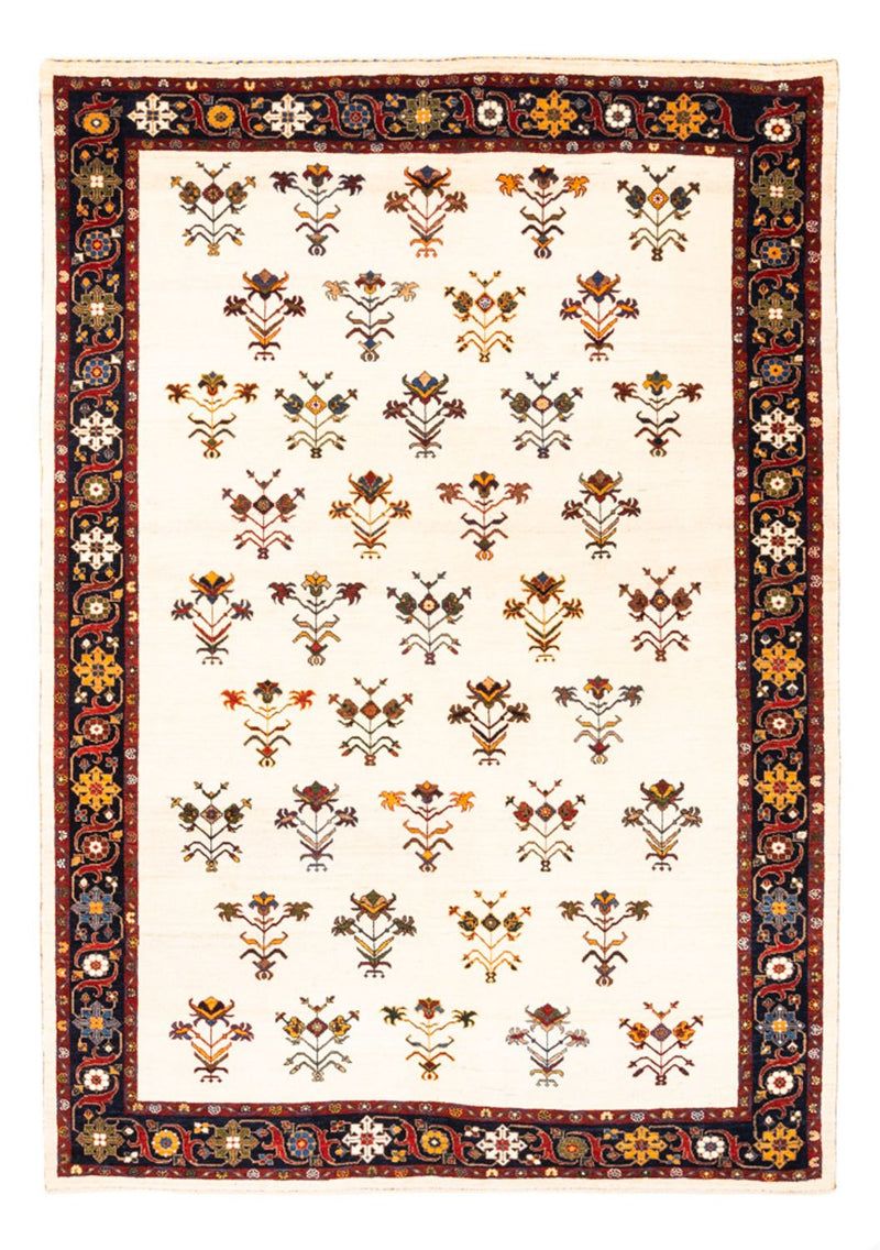 Tapis Gabbeh - Persan - 245 x 177 cm - crème