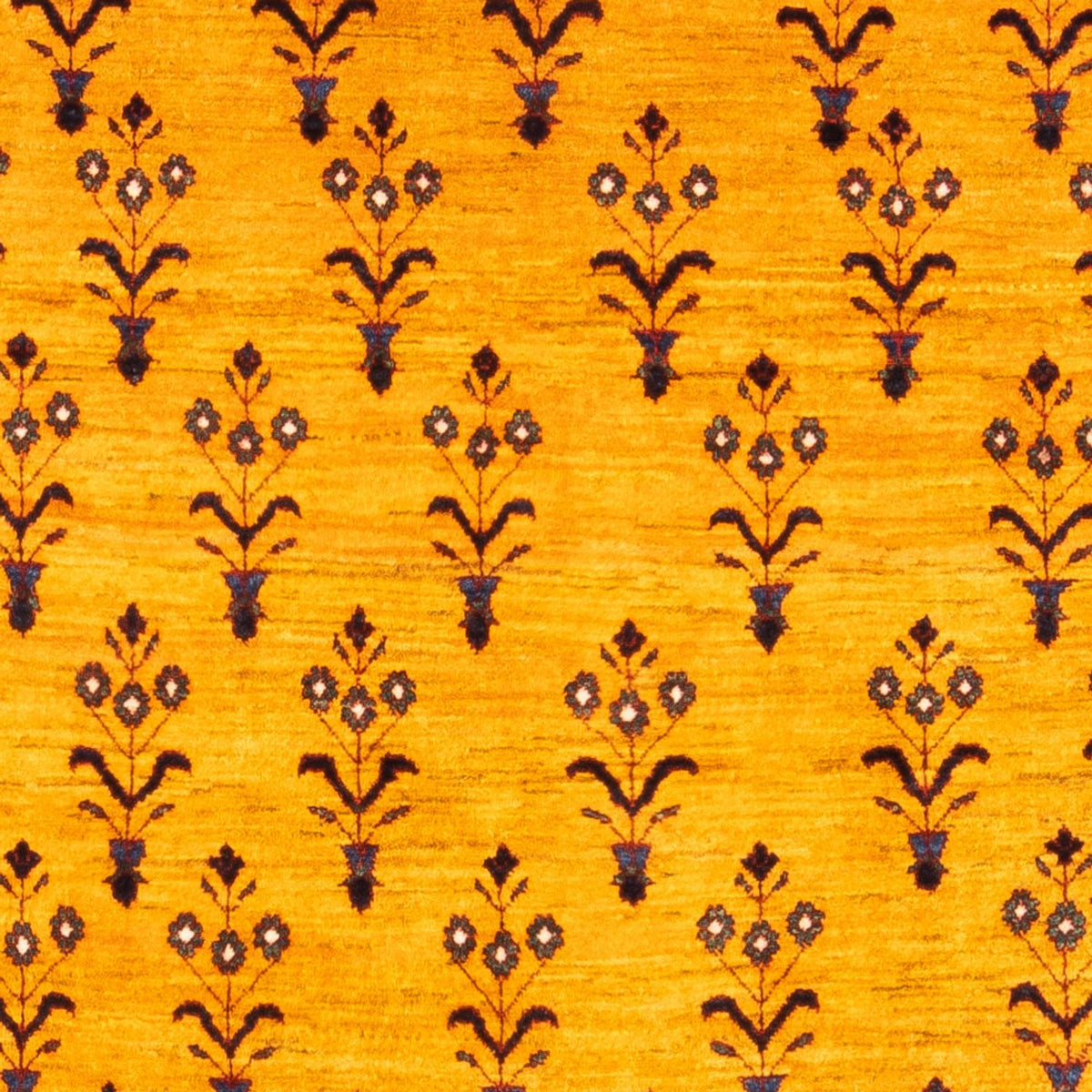 Tapis Gabbeh - Persan - 198 x 149 cm - or
