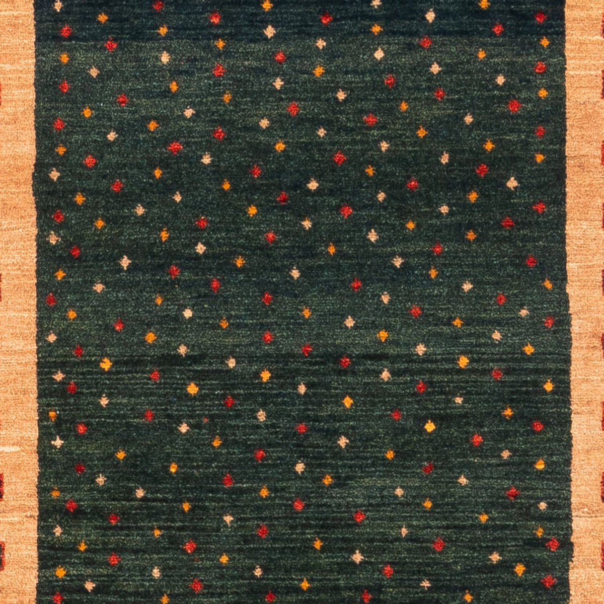 Tapis de couloir Tapis Gabbeh - Persan - 226 x 86 cm - vert