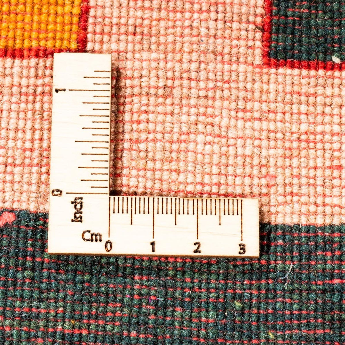 Tapis de couloir Tapis Gabbeh - Persan - 226 x 86 cm - vert