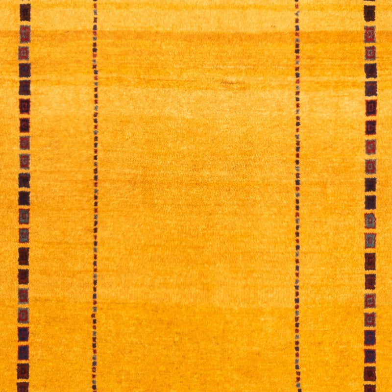Tapis Gabbeh - Persan - 155 x 83 cm - jaune