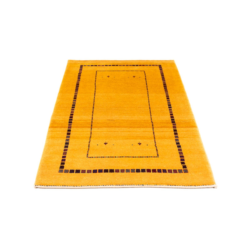 Tapis Gabbeh - Persan - 155 x 83 cm - jaune