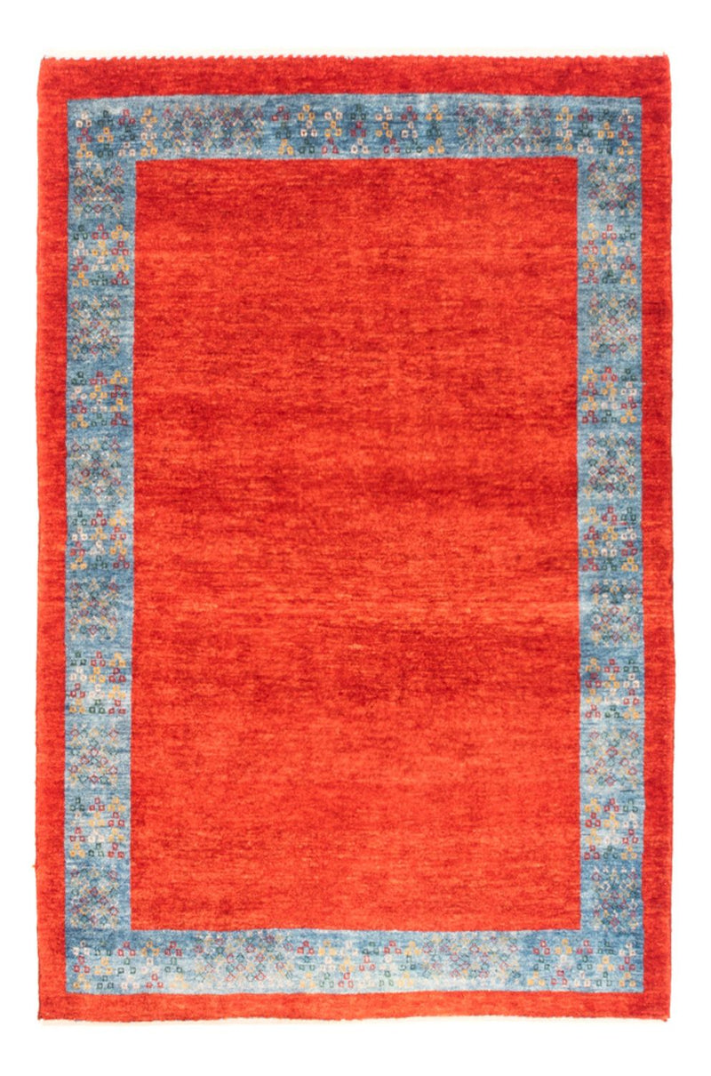 Tapis Gabbeh - Persan - 145 x 99 cm - rouge