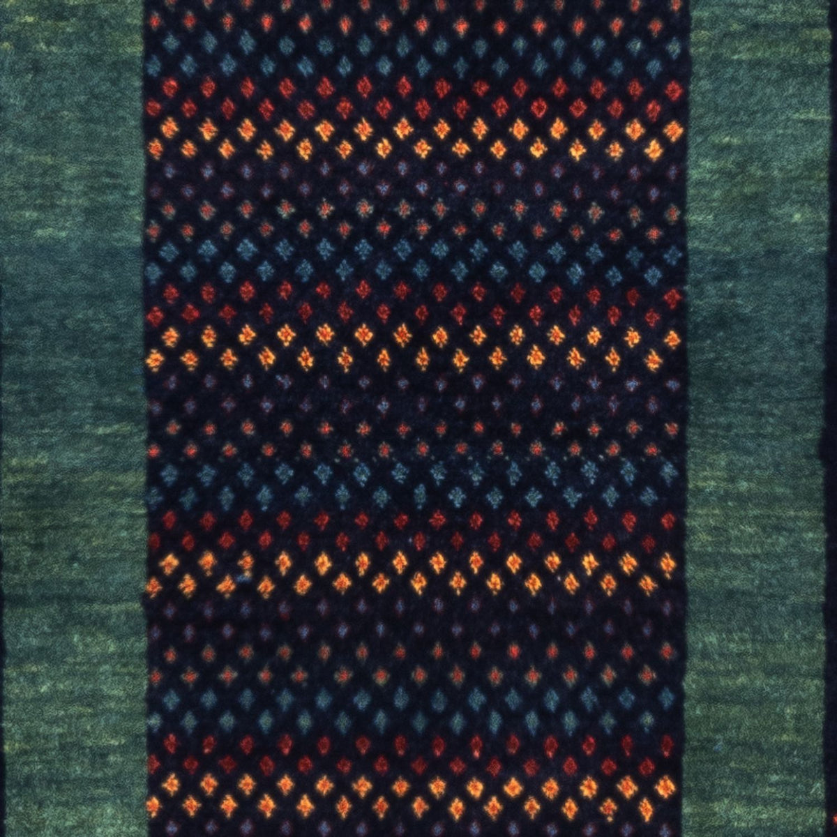 Tapis Gabbeh - Persan - 127 x 82 cm - multicolore
