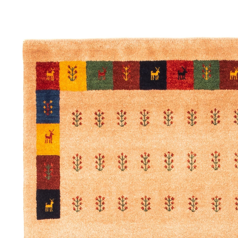 Tapis Gabbeh - Persan - 155 x 107 cm - beige