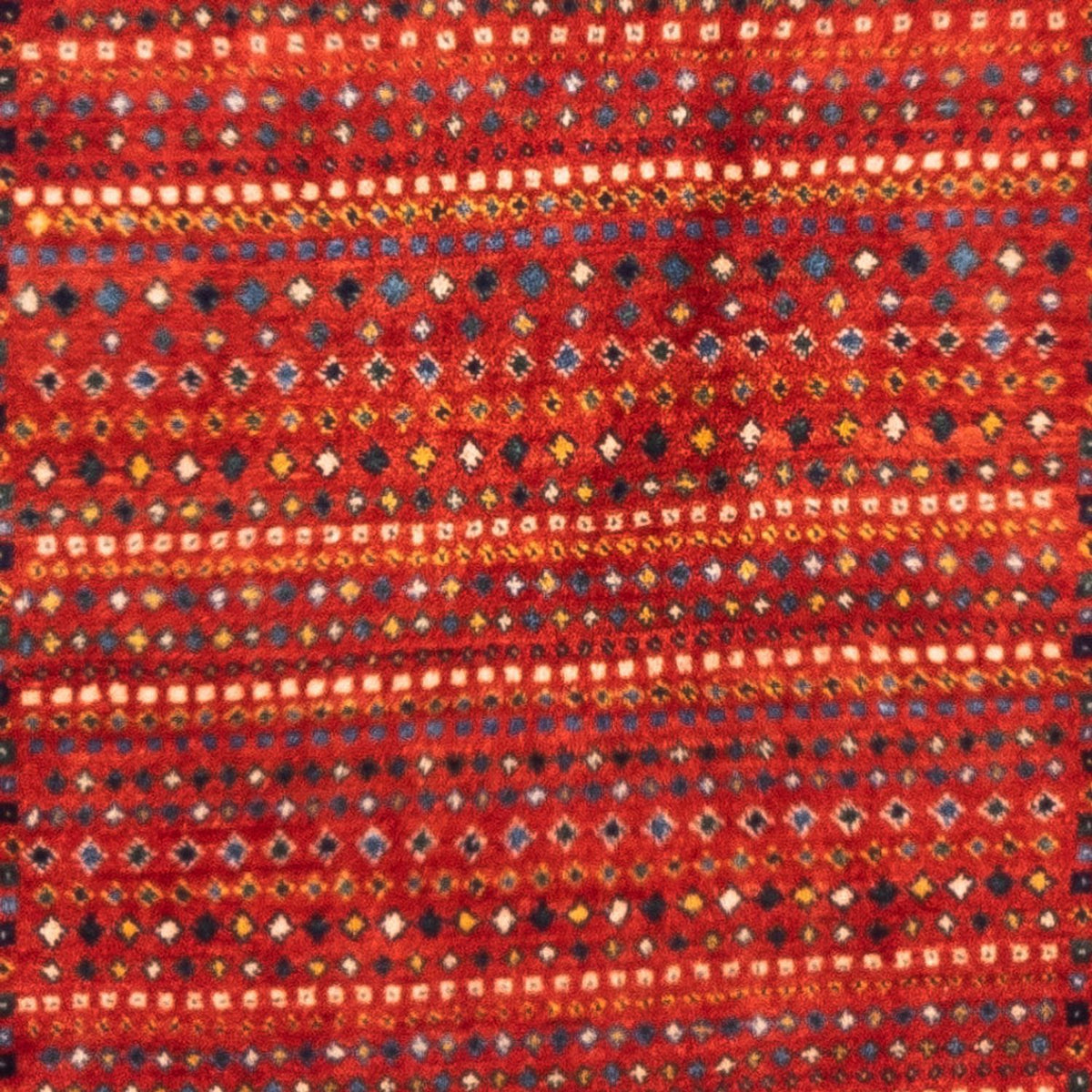 Tapis Gabbeh - Persan - 144 x 80 cm - rouge