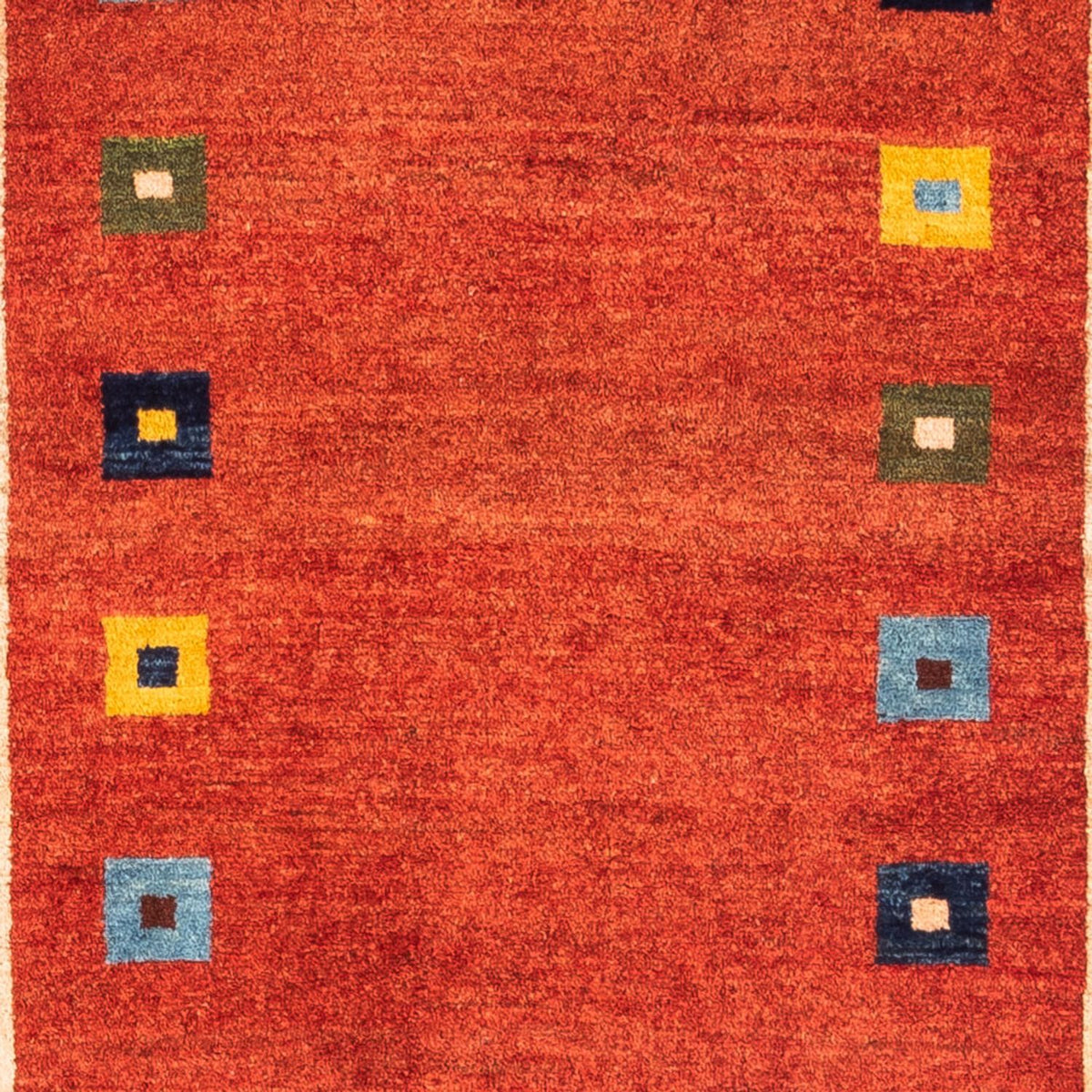 Tapis de couloir Tapis Gabbeh - Persan - 190 x 79 cm - rouge