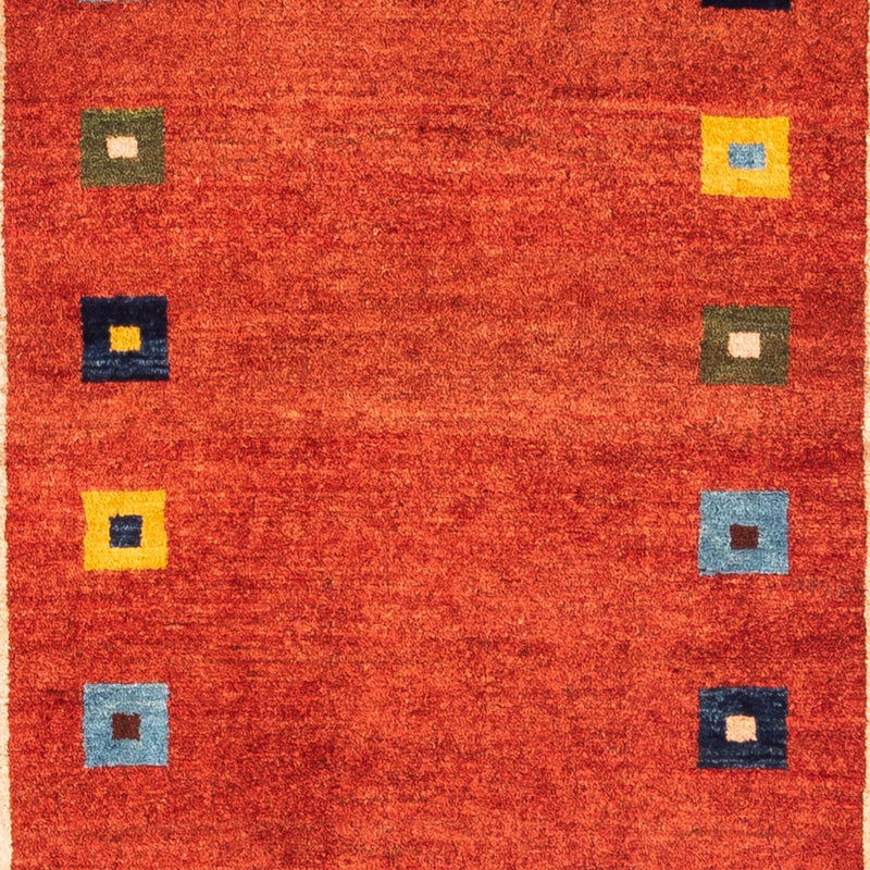 Tapis de couloir Tapis Gabbeh - Persan - 190 x 79 cm - rouge