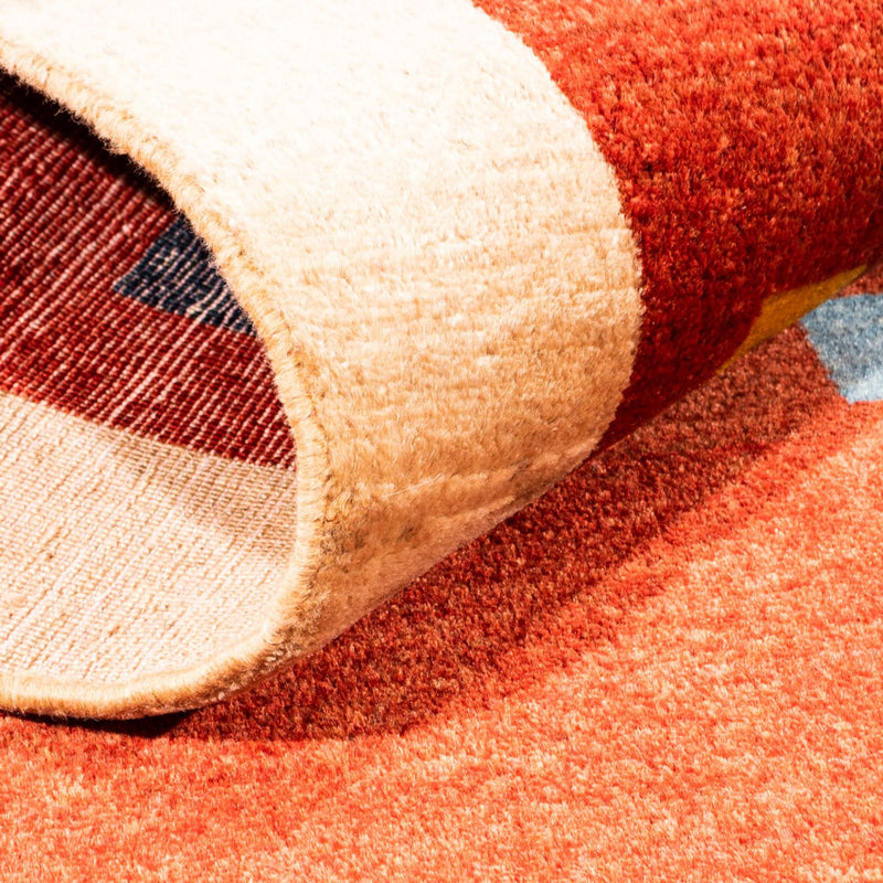 Tapis de couloir Tapis Gabbeh - Persan - 190 x 79 cm - rouge