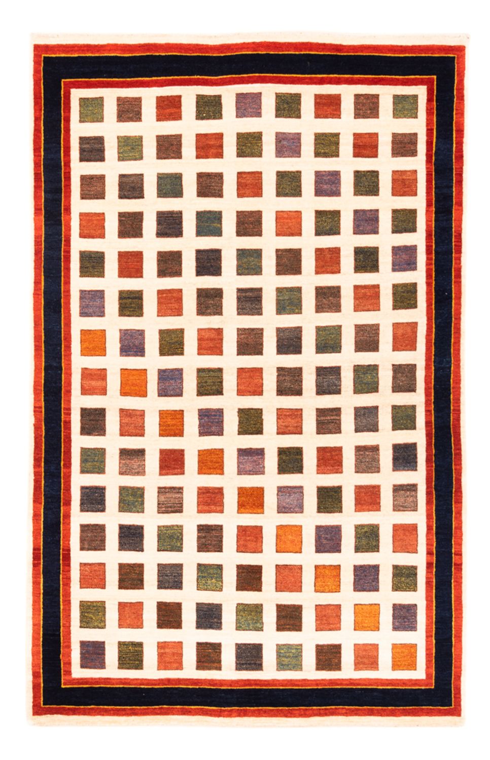 Tapis Gabbeh - Persan - 204 x 133 cm - crème