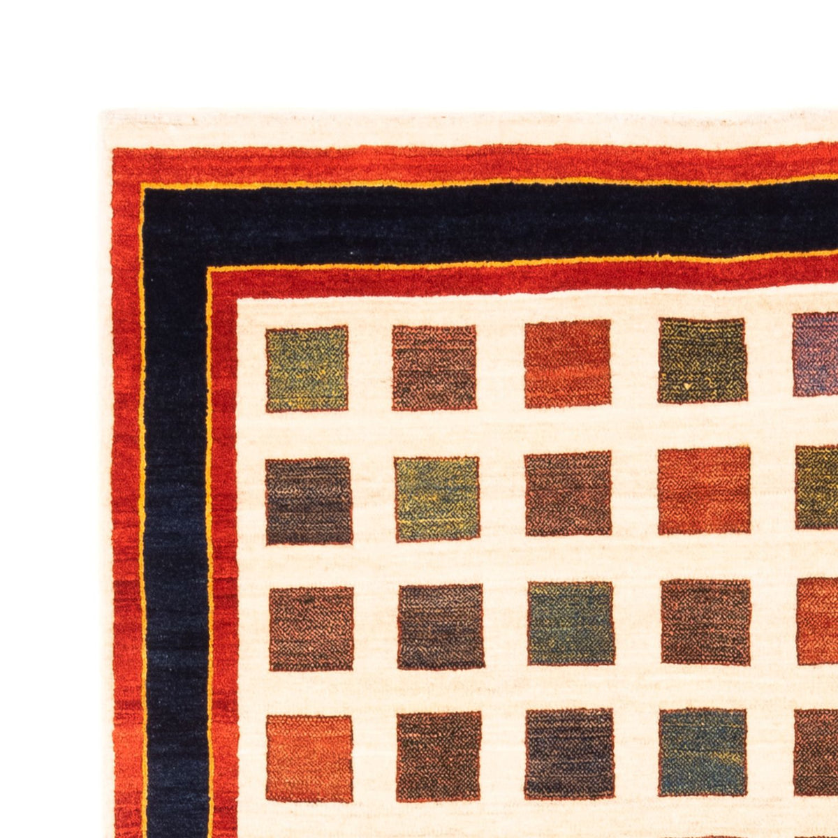 Tapis Gabbeh - Persan - 204 x 133 cm - crème