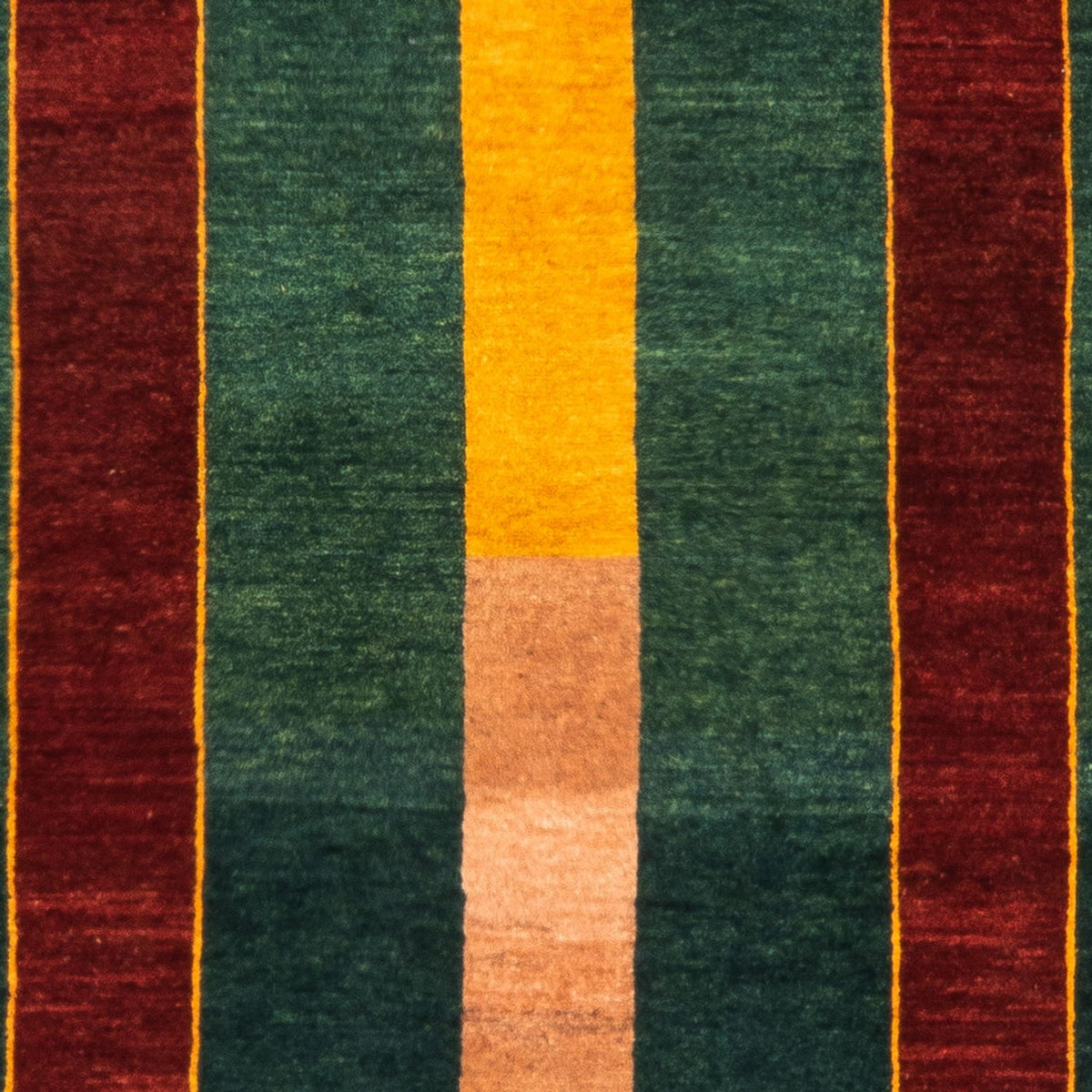 Tapis Gabbeh - Persan - 156 x 106 cm - vert
