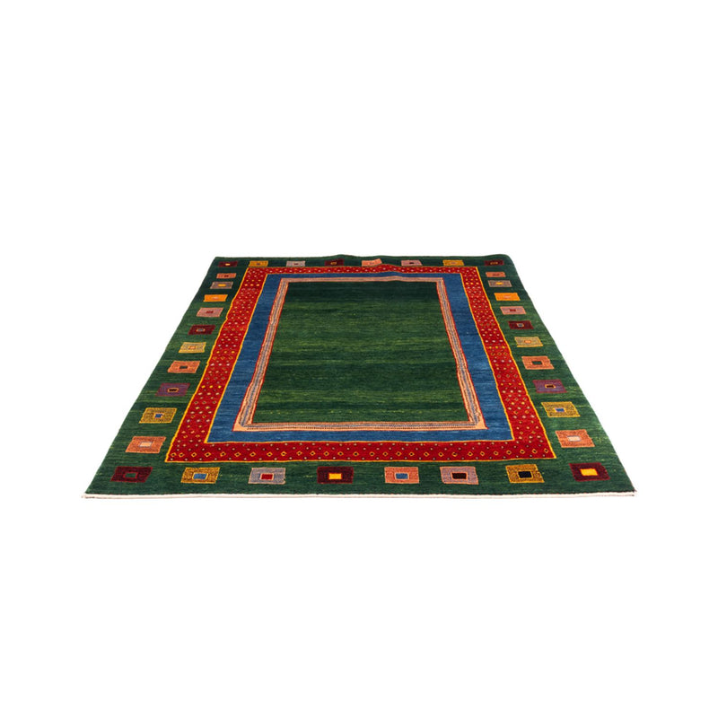 Tapis Gabbeh - Persan - 195 x 150 cm - vert