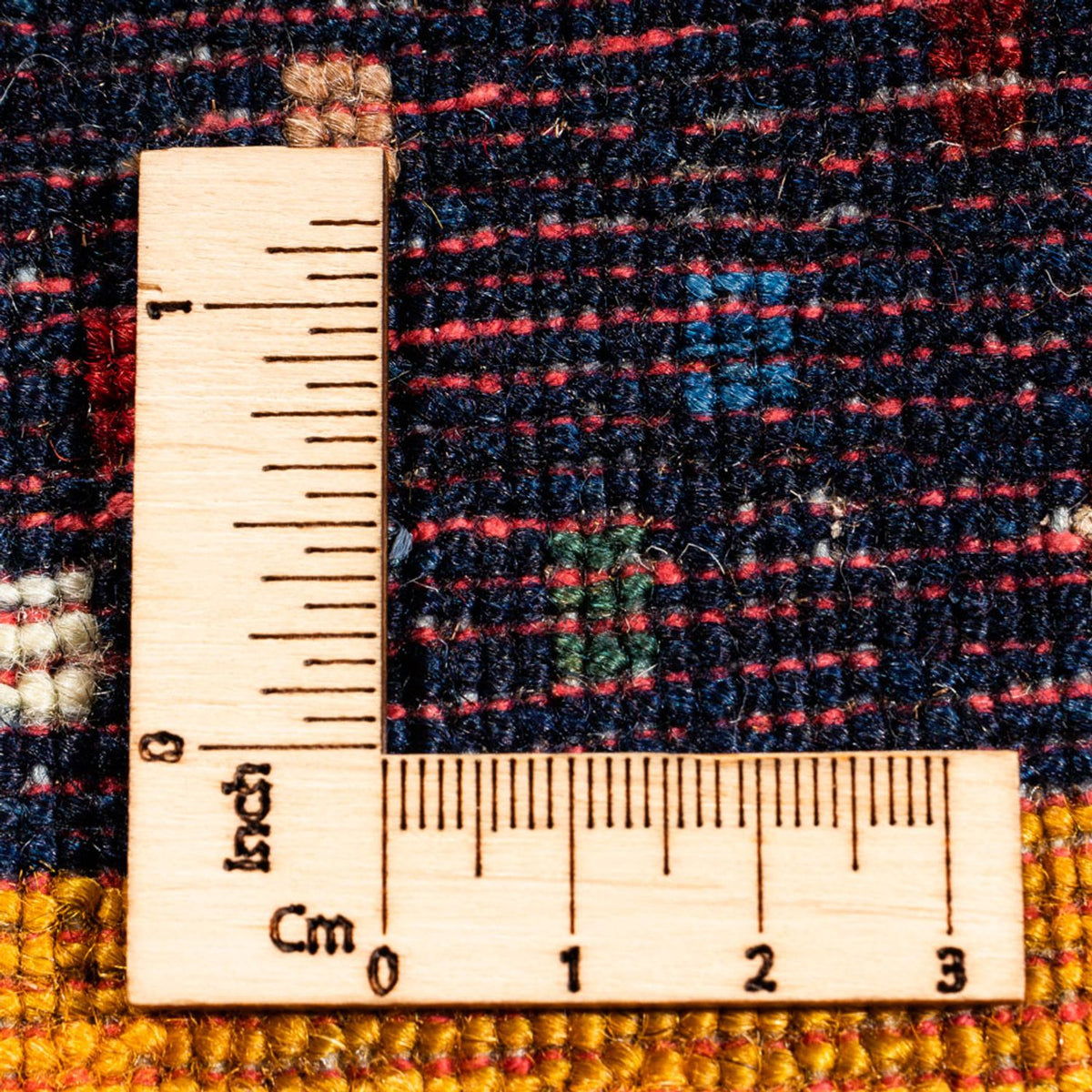 Tapis Gabbeh - Persan - 180 x 132 cm - or