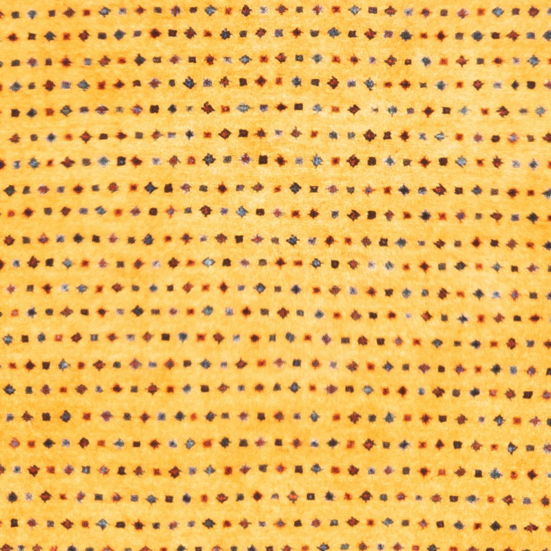 Tapis Gabbeh - Persan - 129 x 80 cm - or