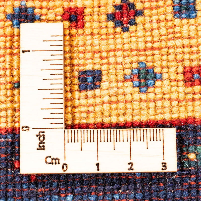 Tapis Gabbeh - Persan - 129 x 80 cm - or
