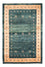 Tapis Gabbeh - Persan - 146 x 102 cm - vert