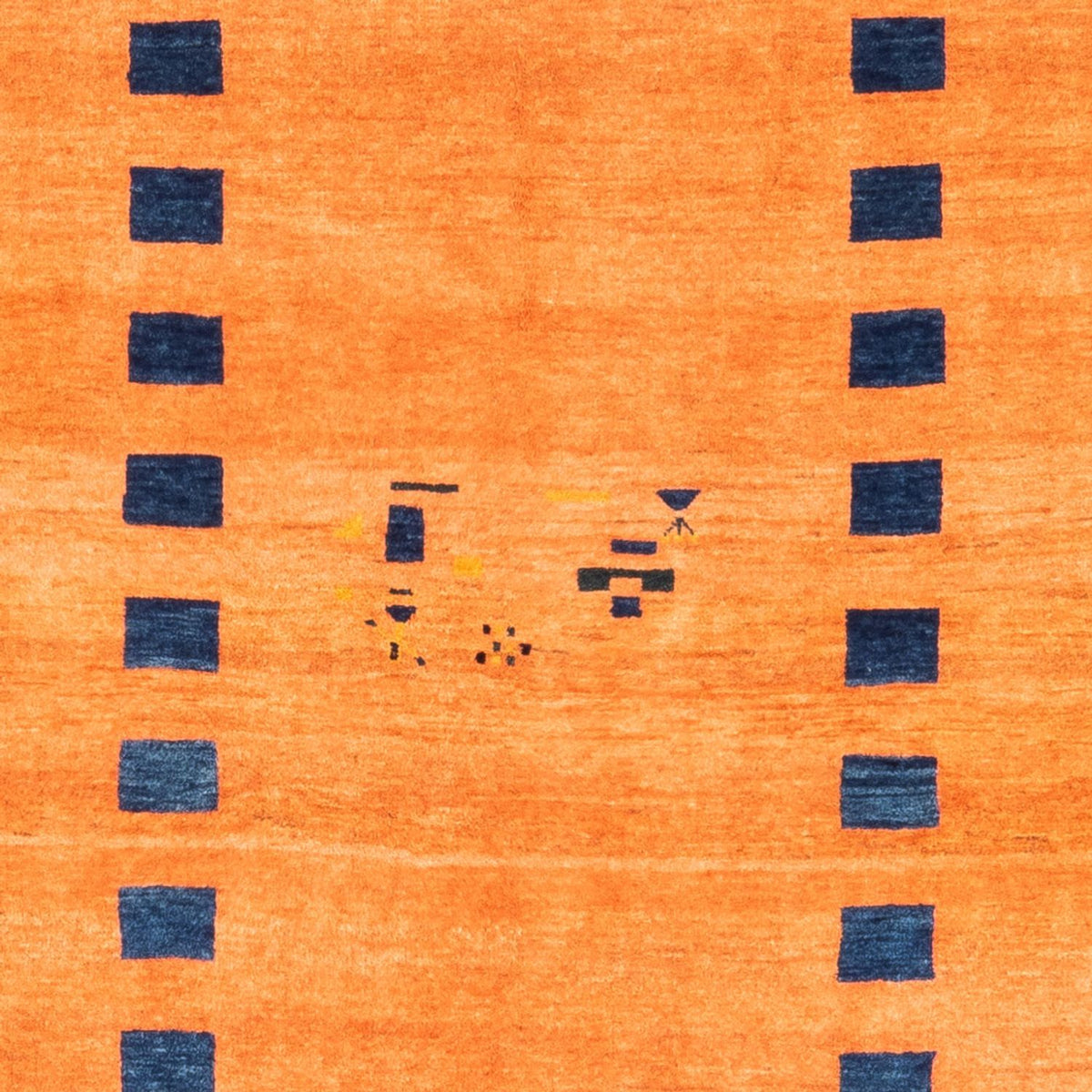 Tapis Gabbeh - Persan - 200 x 150 cm - or