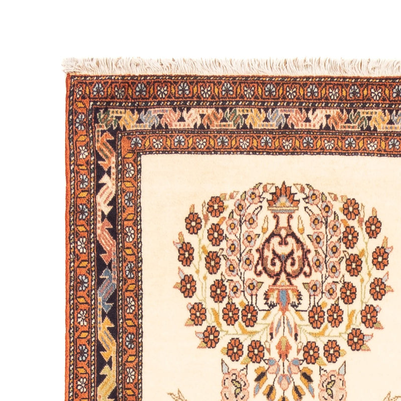 Tapis de couloir Tapis persan - Nomadic - 290 x 75 cm - crème