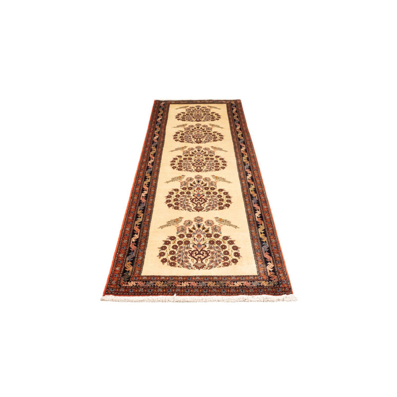 Tapis de couloir Tapis persan - Nomadic - 290 x 75 cm - crème