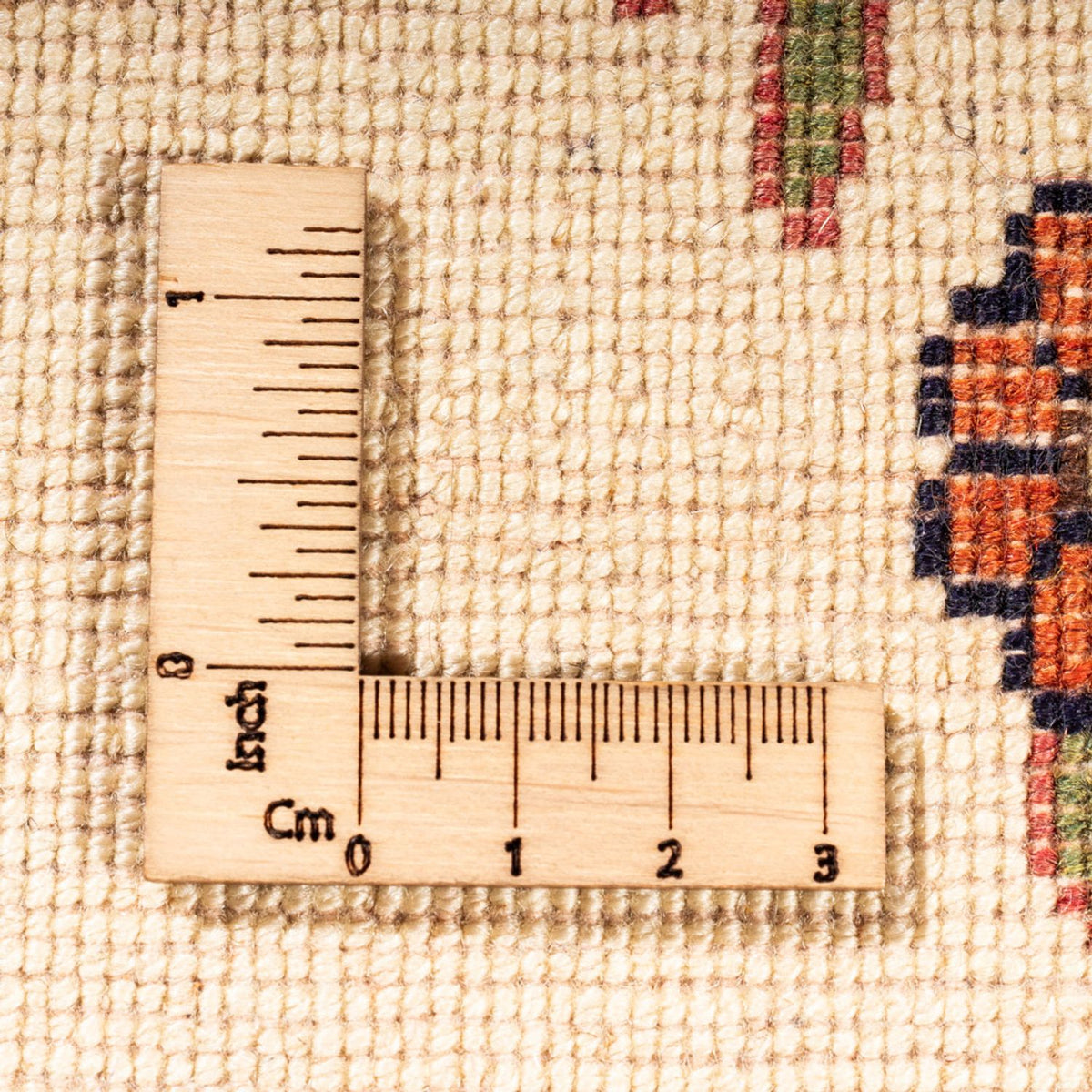 Tapis de couloir Tapis persan - Nomadic - 290 x 75 cm - crème