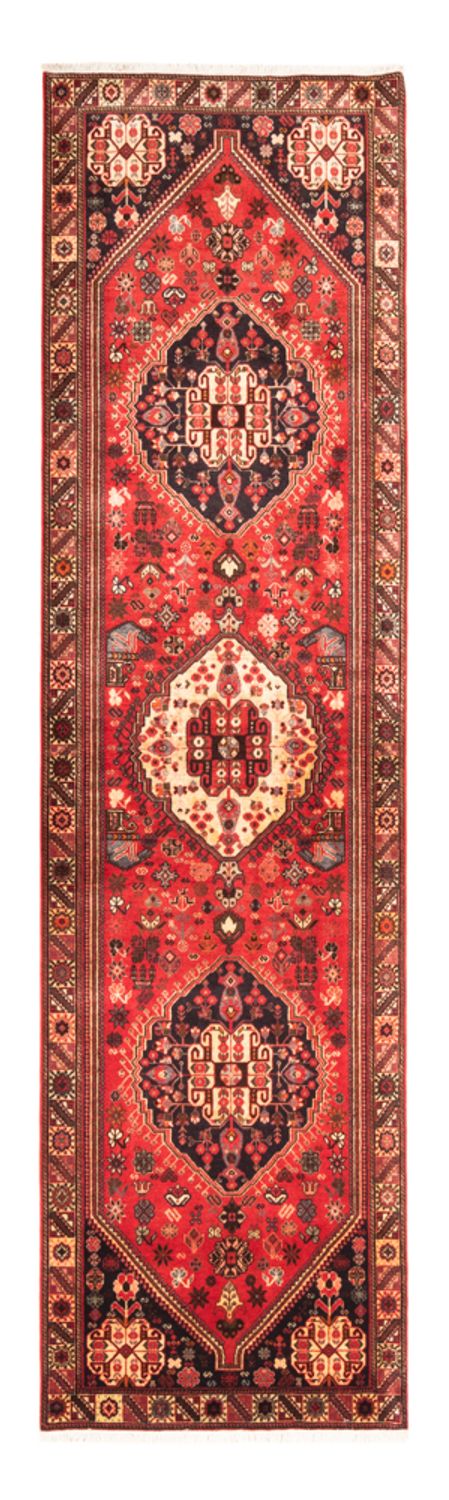 Tapis de couloir Tapis persan - Nomadic - 294 x 80 cm - rouge