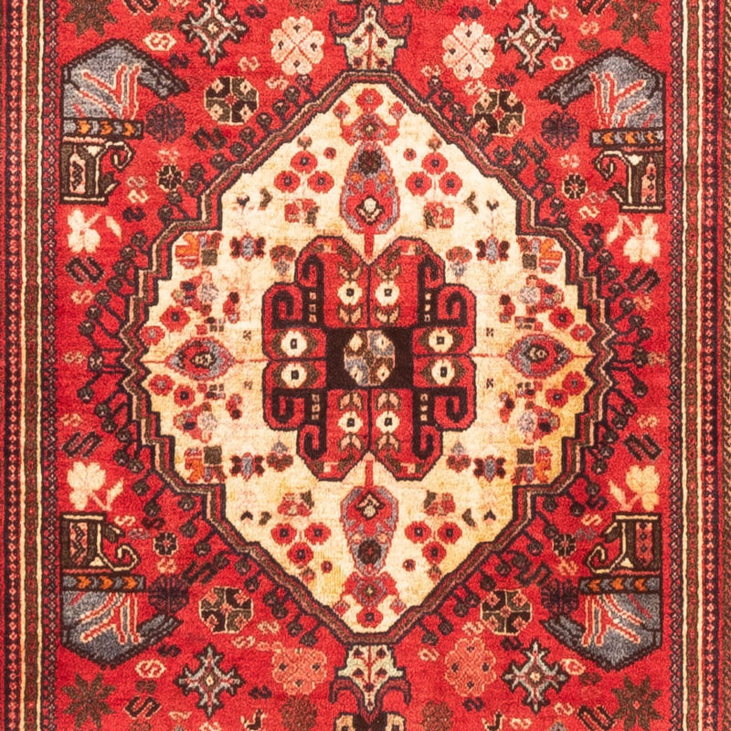 Tapis de couloir Tapis persan - Nomadic - 294 x 80 cm - rouge