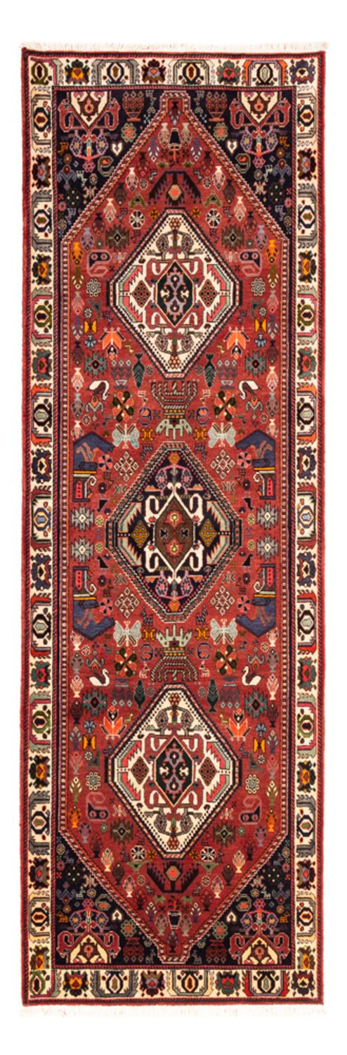 Tapis de couloir Tapis persan - Nomadic - 258 x 80 cm - rouge