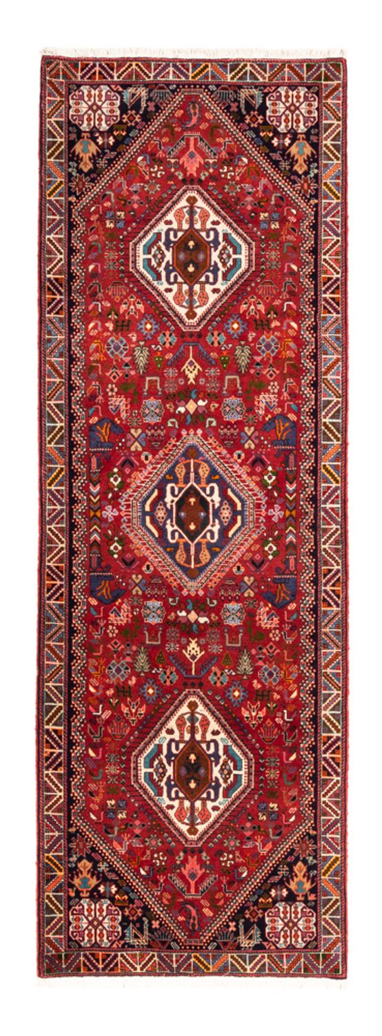 Tapis de couloir Tapis persan - Nomadic - 248 x 83 cm - rouge