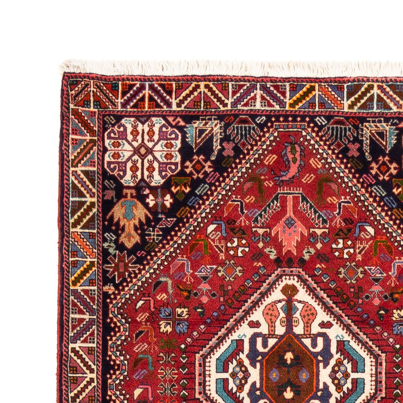 Tapis de couloir Tapis persan - Nomadic - 248 x 83 cm - rouge
