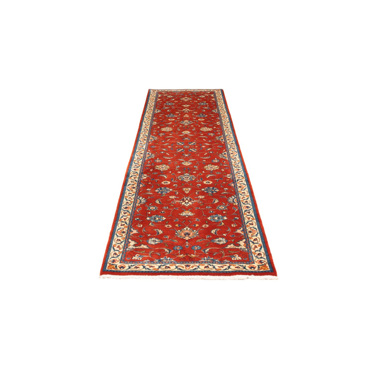 Tapis de couloir Tapis persan - Classique - 293 x 74 cm - rouge