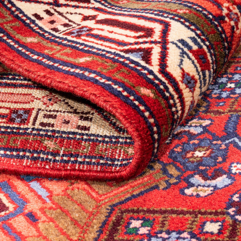 Tapis de couloir Tapis persan - Nomadic - 284 x 79 cm - rouge