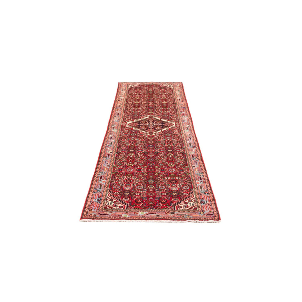 Tapis de couloir Tapis persan - Nomadic - 273 x 75 cm - rouge