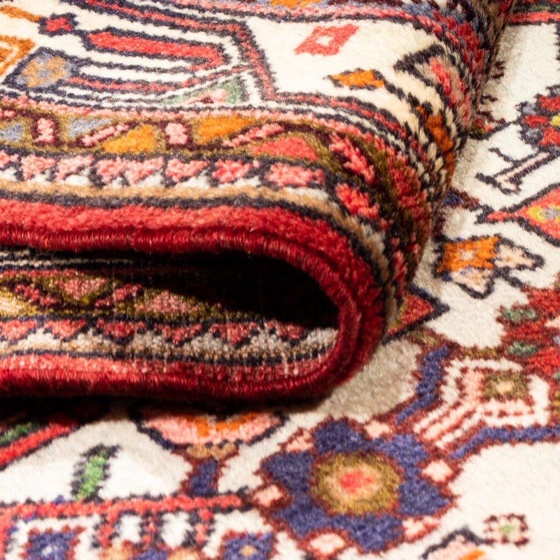 Tapis de couloir Tapis persan - Nomadic - 300 x 82 cm - saumon