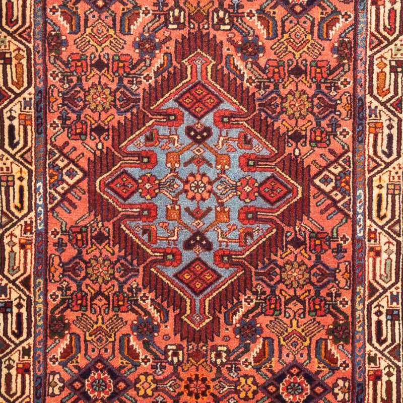 Tapis de couloir Tapis persan - Nomadic - 313 x 87 cm - rouge