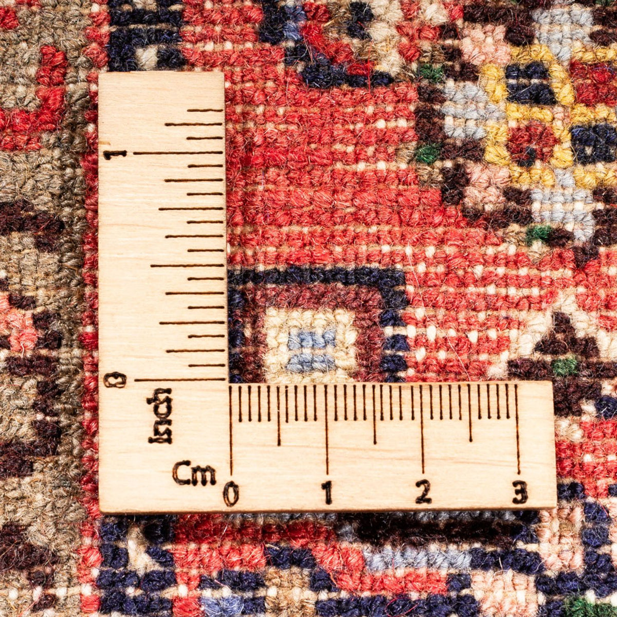 Tapis de couloir Tapis persan - Nomadic - 282 x 77 cm - rouge