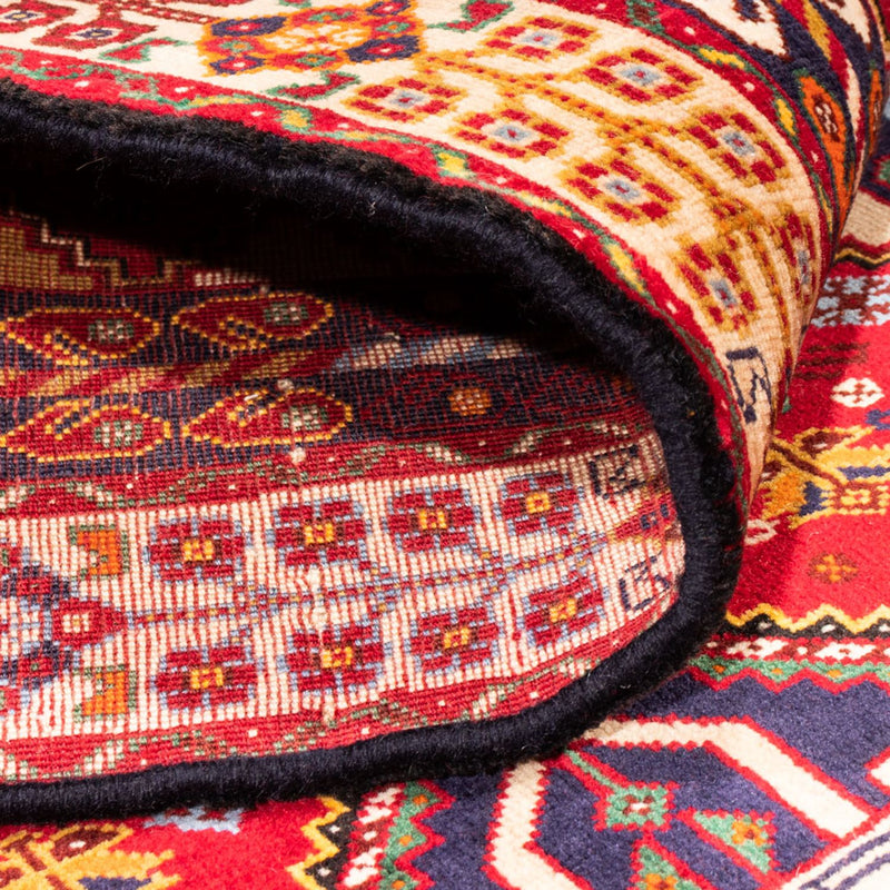 Tapis de couloir Tapis persan - Nomadic - 320 x 82 cm - rouge