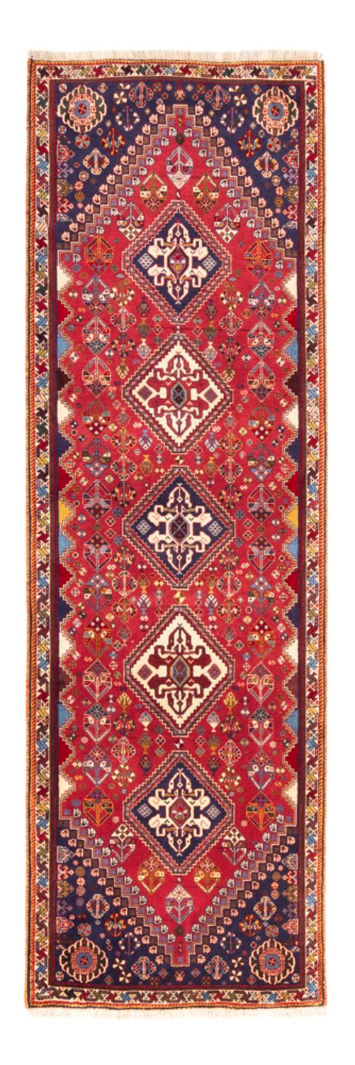 Tapis de couloir Tapis Gabbeh - Persan Kashkuli - 238 x 72 cm - rouge