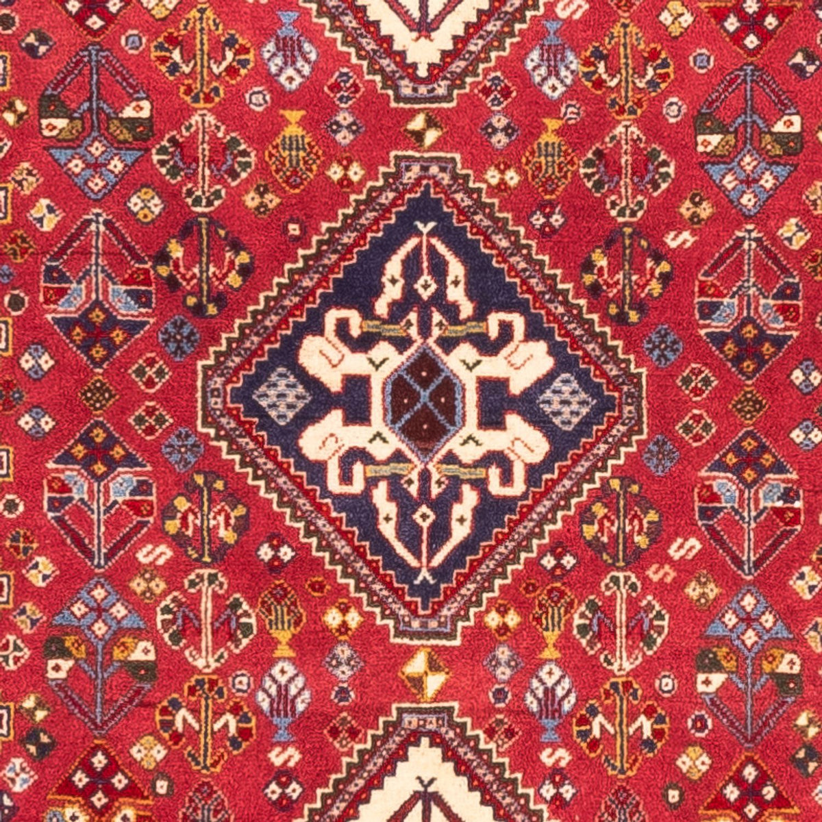 Tapis de couloir Tapis Gabbeh - Persan Kashkuli - 238 x 72 cm - rouge