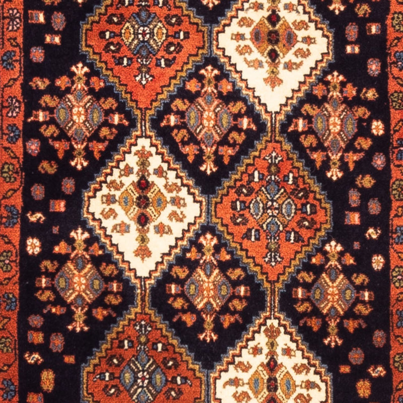 Tapis de couloir Tapis persan - Nomadic - 232 x 80 cm - bleu foncé